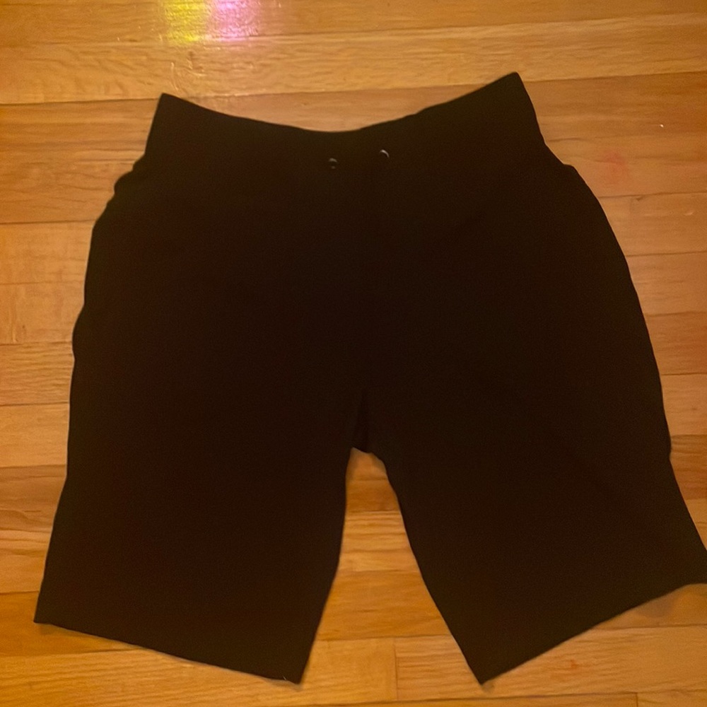 Black Drawstring Shorts